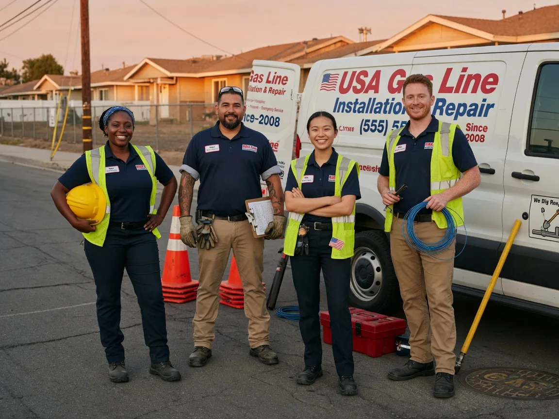 Gas Line Installation company in Los Alamos, CA